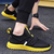 Casual Shoes Black & Yellow For Men