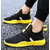 Casual Shoes Black & Yellow For Men, 3 image