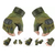 Motorcycle Gloves Half Finger - Army Green, 3 image