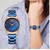NAVIFORCE NF5008 Royal Blue Stainless Steel Analog Watch For Women, 2 image