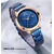 NAVIFORCE NF5008 Royal Blue Stainless Steel Analog Watch For Women