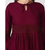 Party Flared Sleeve Solid Women Maroon Tops, 2 image