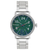 Varsity Green Dial Stainless Steel Strap Watch