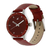Fastrack Red Leather Strap Watch, 2 image