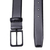 Black Artificial Leather Formal Belt For Men, 3 image
