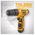 TOLSEN LITHIUM Cordless Drill w/ Power Light Soft Grip Handle (1300 mAh 10.8V) GS & TUV Approved 79013, 2 image