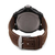 Fastrack Leather Analog Watch for Men Brown, 4 image